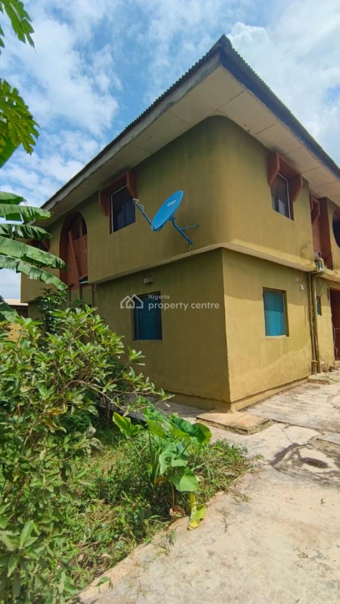 Well Maintained 4 Units of 3 Bedroom Apartments with 2 Shops, Isheri-oshun, Immediately After Bucknor, Oke Afa, Isolo, Lagos, Block of Flats for Sale