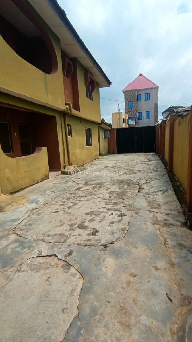 Well Maintained 4 Units of 3 Bedroom Apartments with 2 Shops, Isheri-oshun, Immediately After Bucknor, Oke Afa, Isolo, Lagos, Block of Flats for Sale