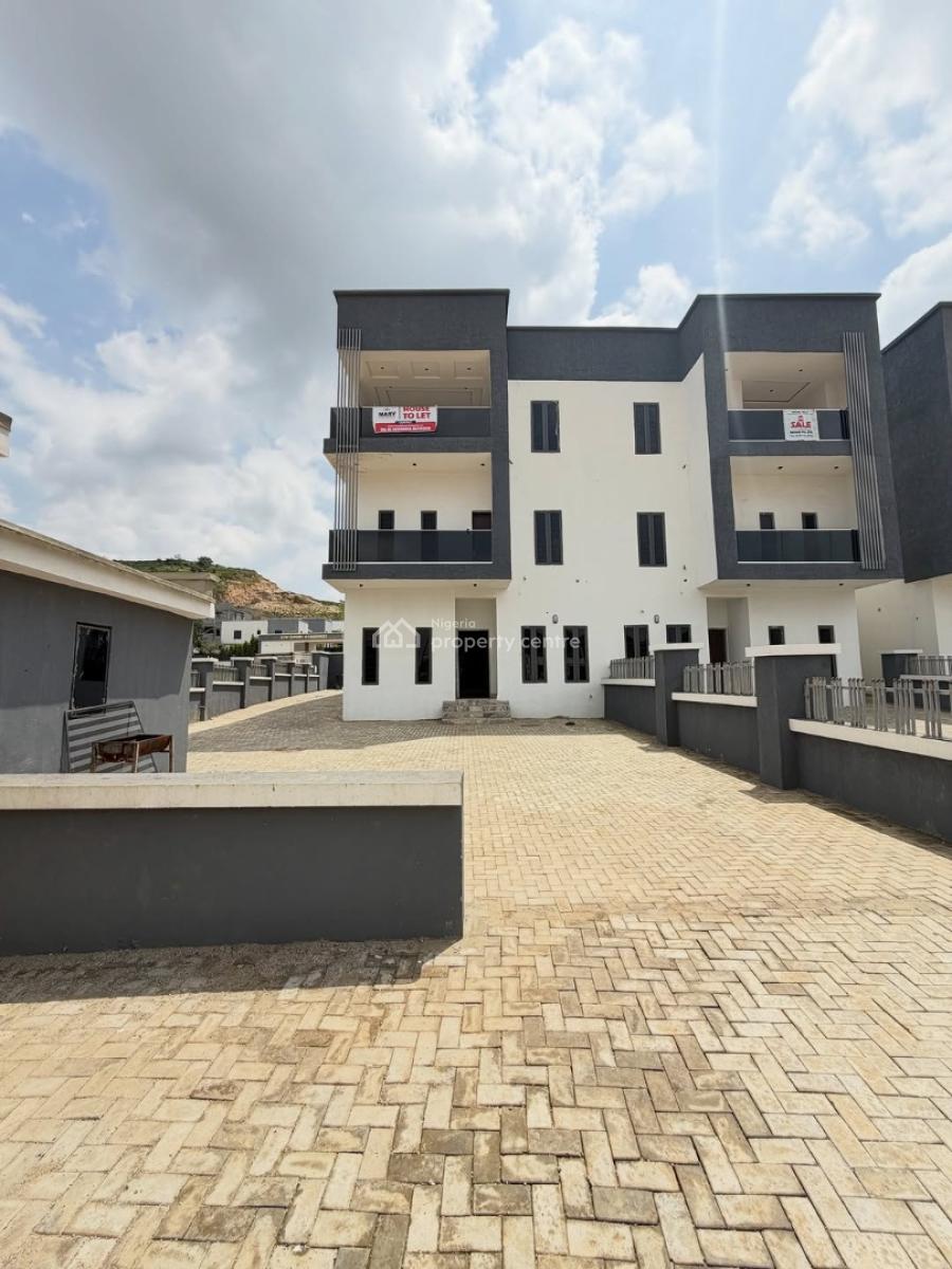 4 Bedroom Terrace, Katampe Extension, Katampe, Abuja, Terraced Duplex for Rent