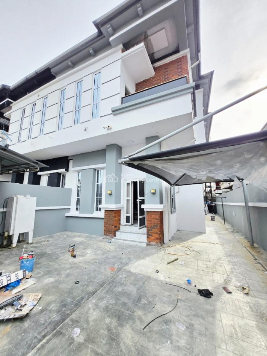 Spacious 4-bedroom Semi Detached Duplex, Chevron, Lekki, Lagos, Semi-detached Duplex for Rent
