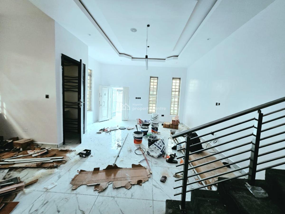 Spacious 4-bedroom Semi Detached Duplex, Chevron, Lekki, Lagos, Semi-detached Duplex for Rent