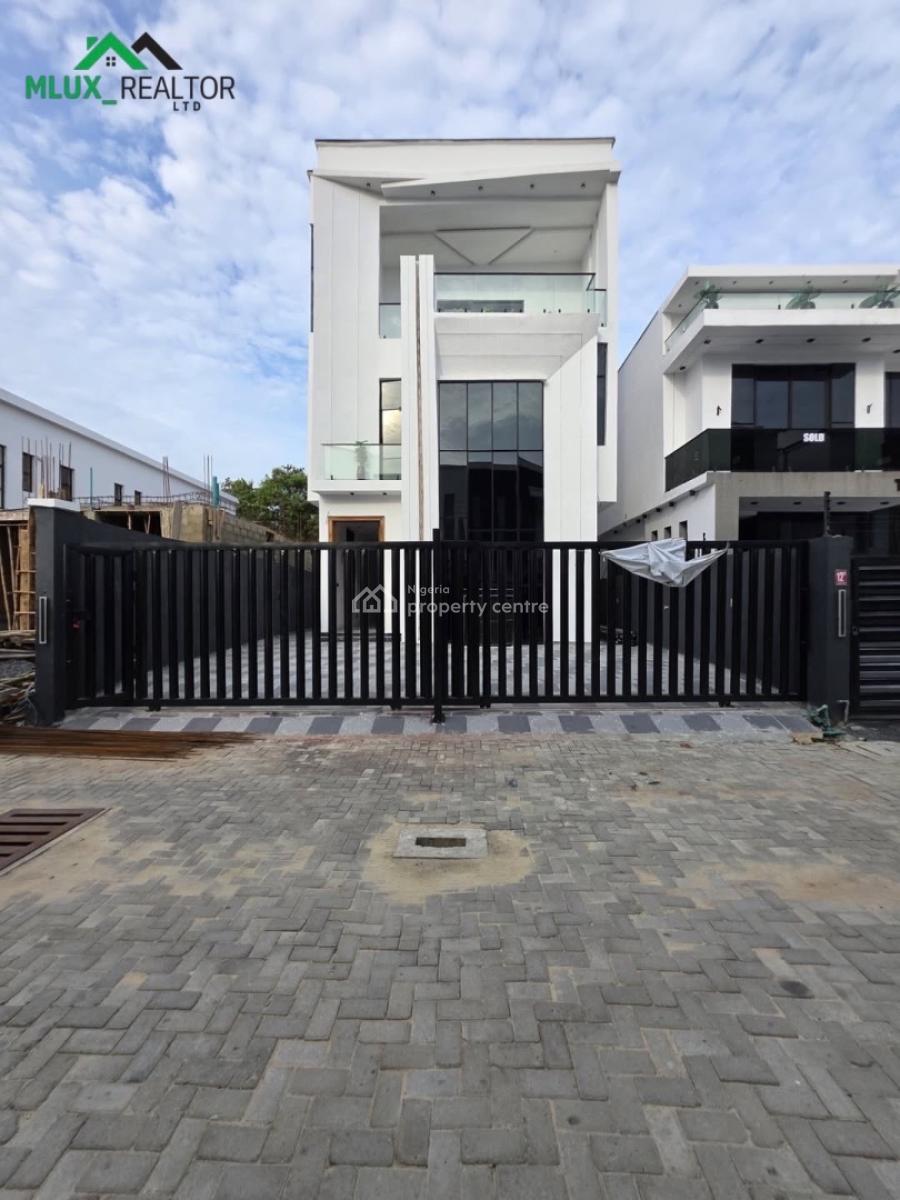 Executive 5 Bedroom Fully Detached Duplex with Bq, Pool, Chevron, Lekki, Lagos, Detached Duplex for Rent