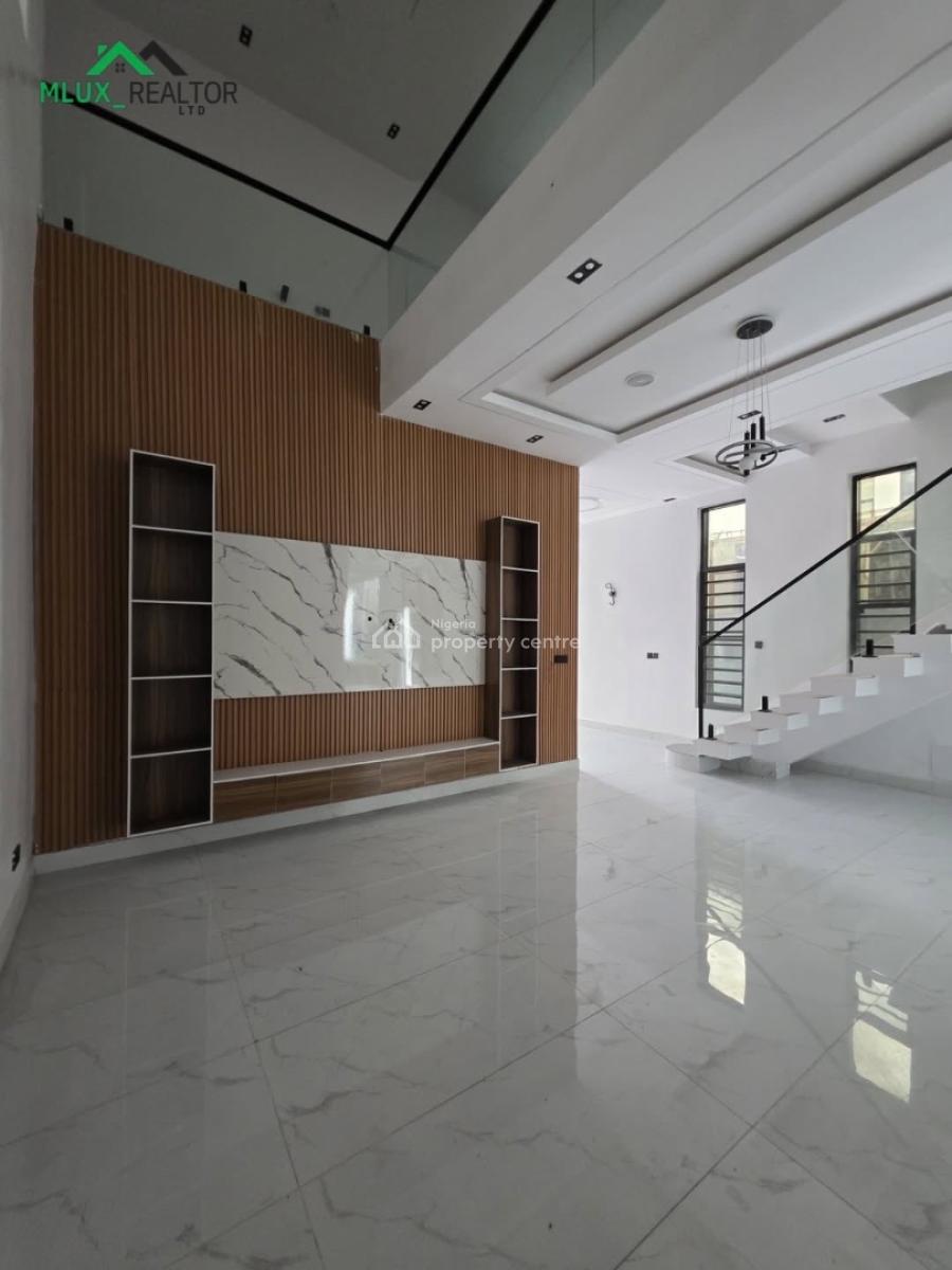 Executive 5 Bedroom Fully Detached Duplex with Bq, Pool, Chevron, Lekki, Lagos, Detached Duplex for Rent