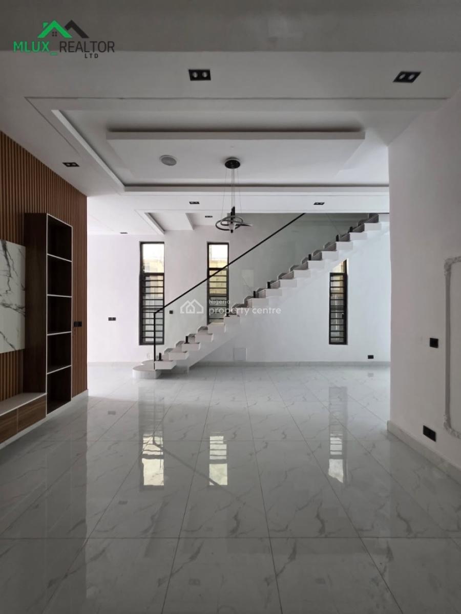Executive 5 Bedroom Fully Detached Duplex with Bq, Pool, Chevron, Lekki, Lagos, Detached Duplex for Rent