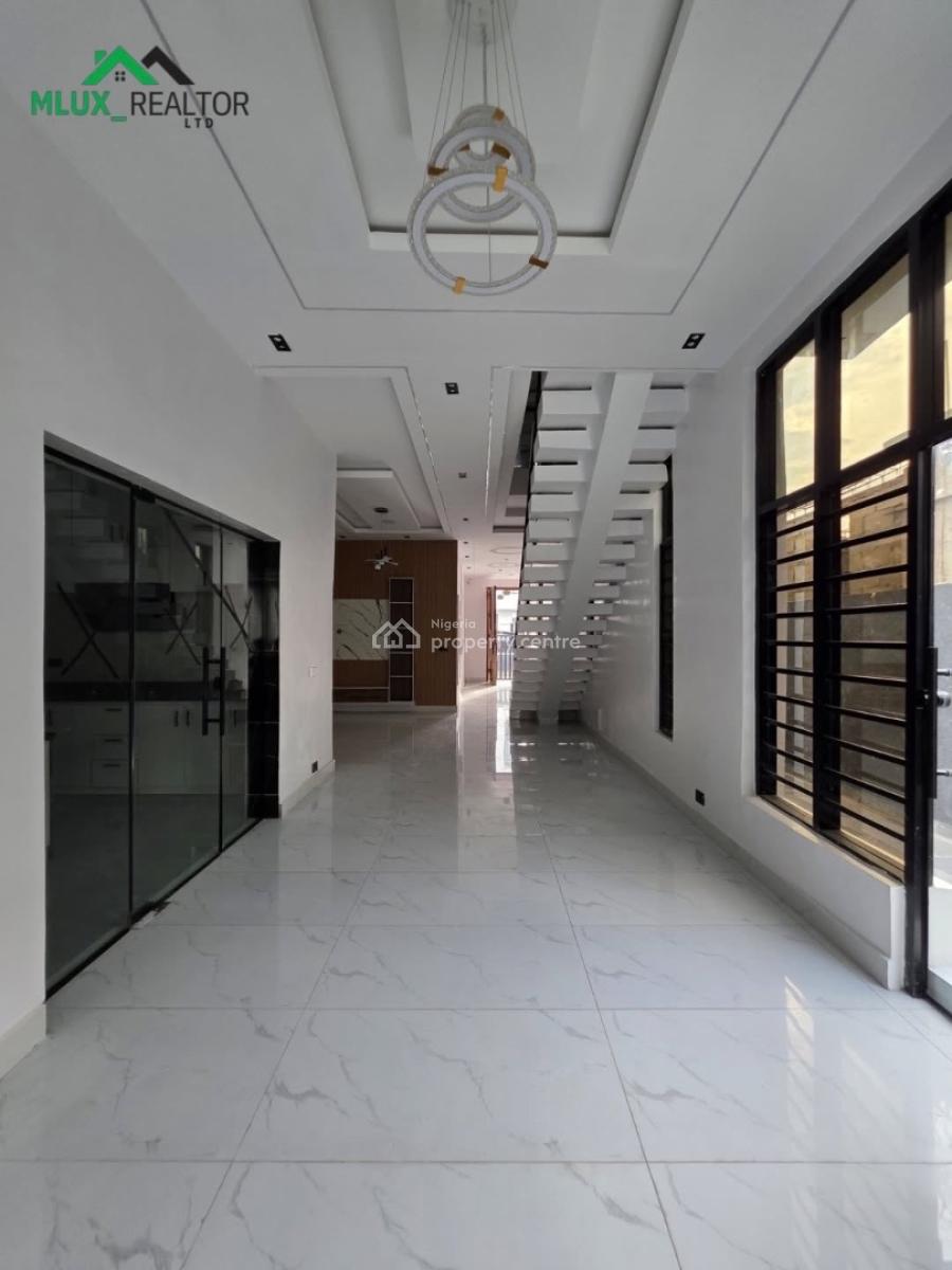 Executive 5 Bedroom Fully Detached Duplex with Bq, Pool, Chevron, Lekki, Lagos, Detached Duplex for Rent