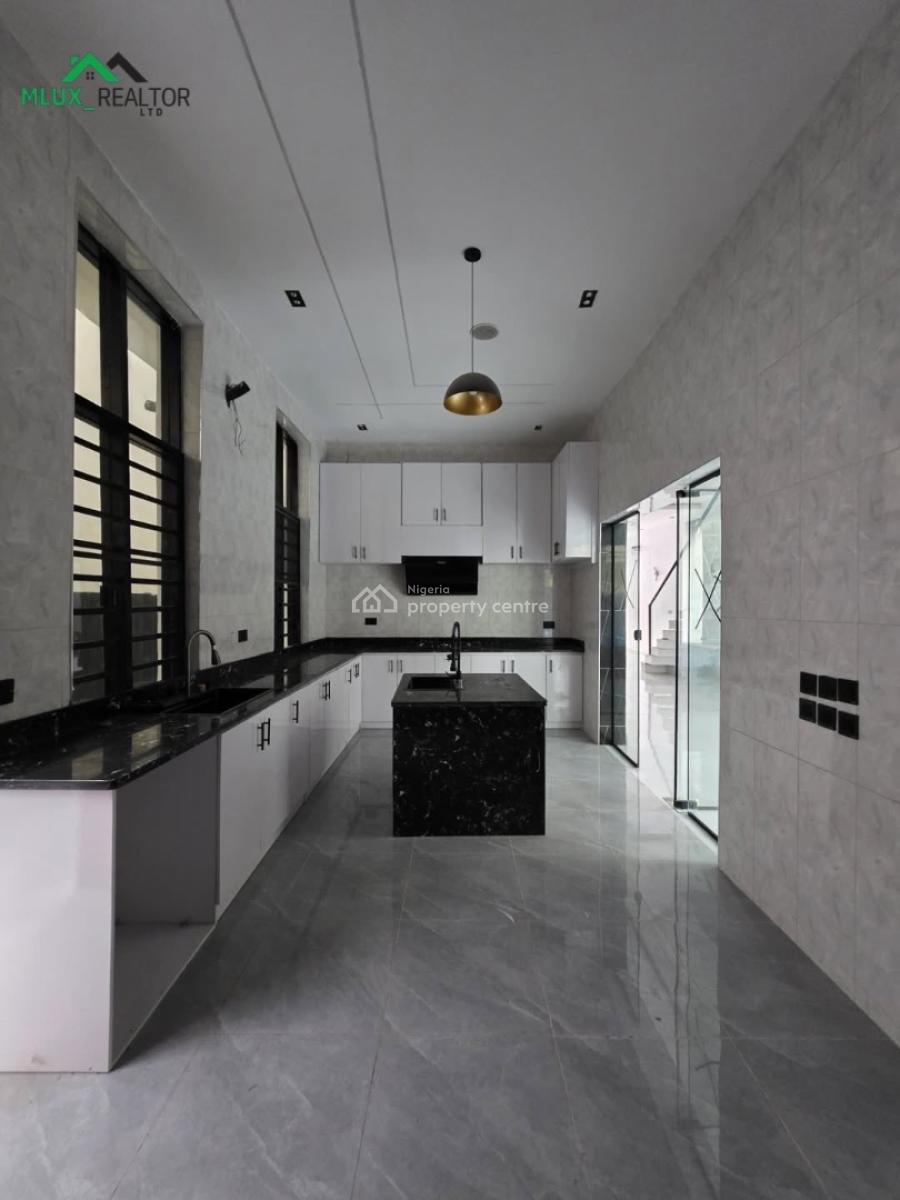 Executive 5 Bedroom Fully Detached Duplex with Bq, Pool, Chevron, Lekki, Lagos, Detached Duplex for Rent
