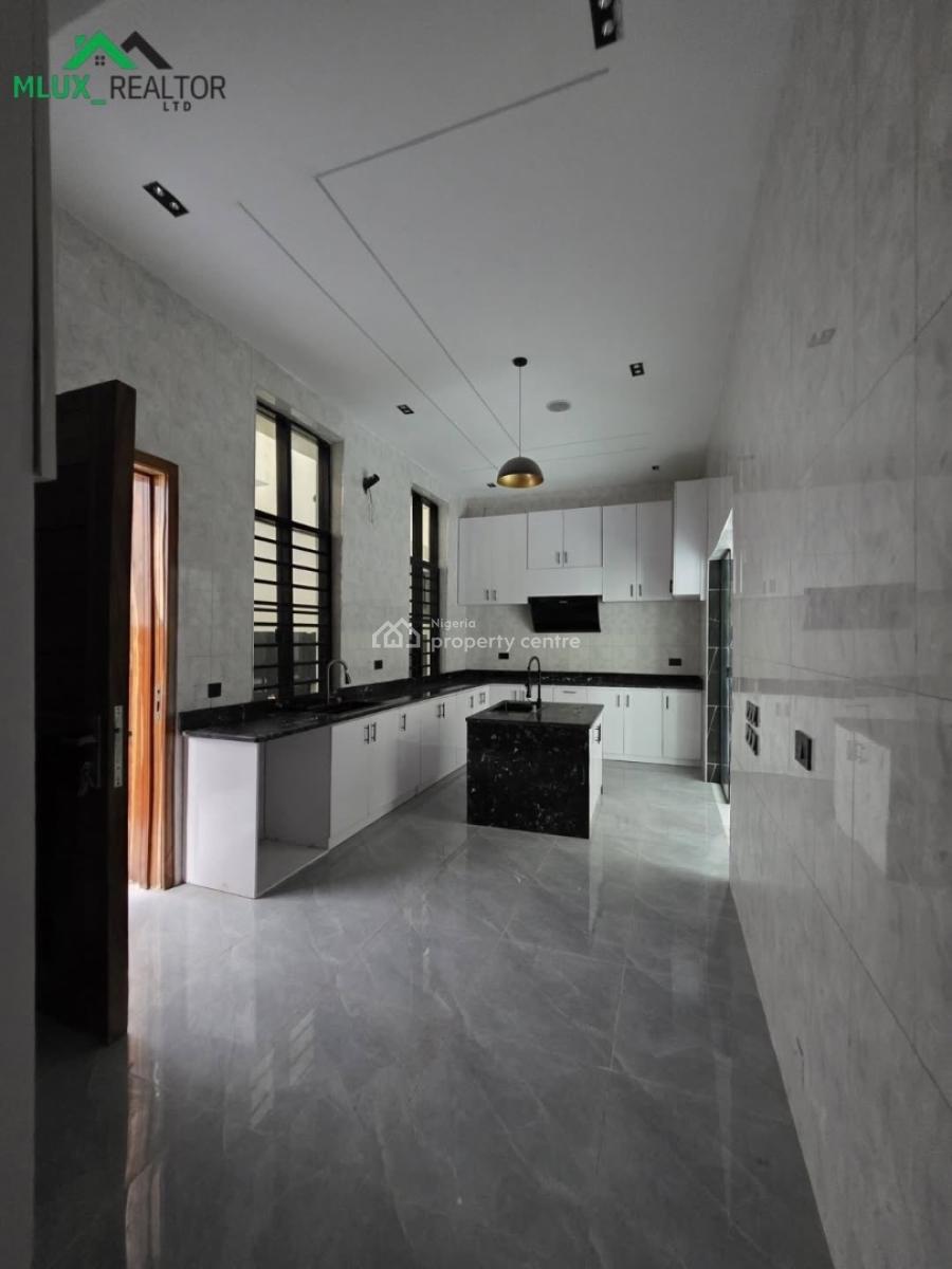 Executive 5 Bedroom Fully Detached Duplex with Bq, Pool, Chevron, Lekki, Lagos, Detached Duplex for Rent