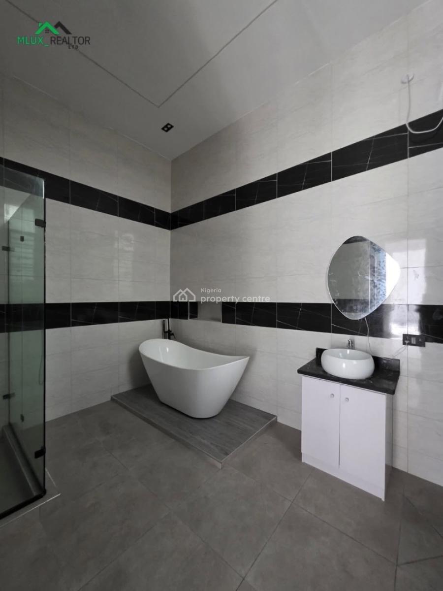 Executive 5 Bedroom Fully Detached Duplex with Bq, Pool, Chevron, Lekki, Lagos, Detached Duplex for Rent