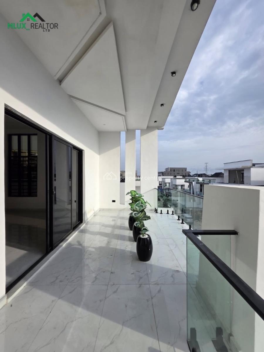 Executive 5 Bedroom Fully Detached Duplex with Bq, Pool, Chevron, Lekki, Lagos, Detached Duplex for Rent