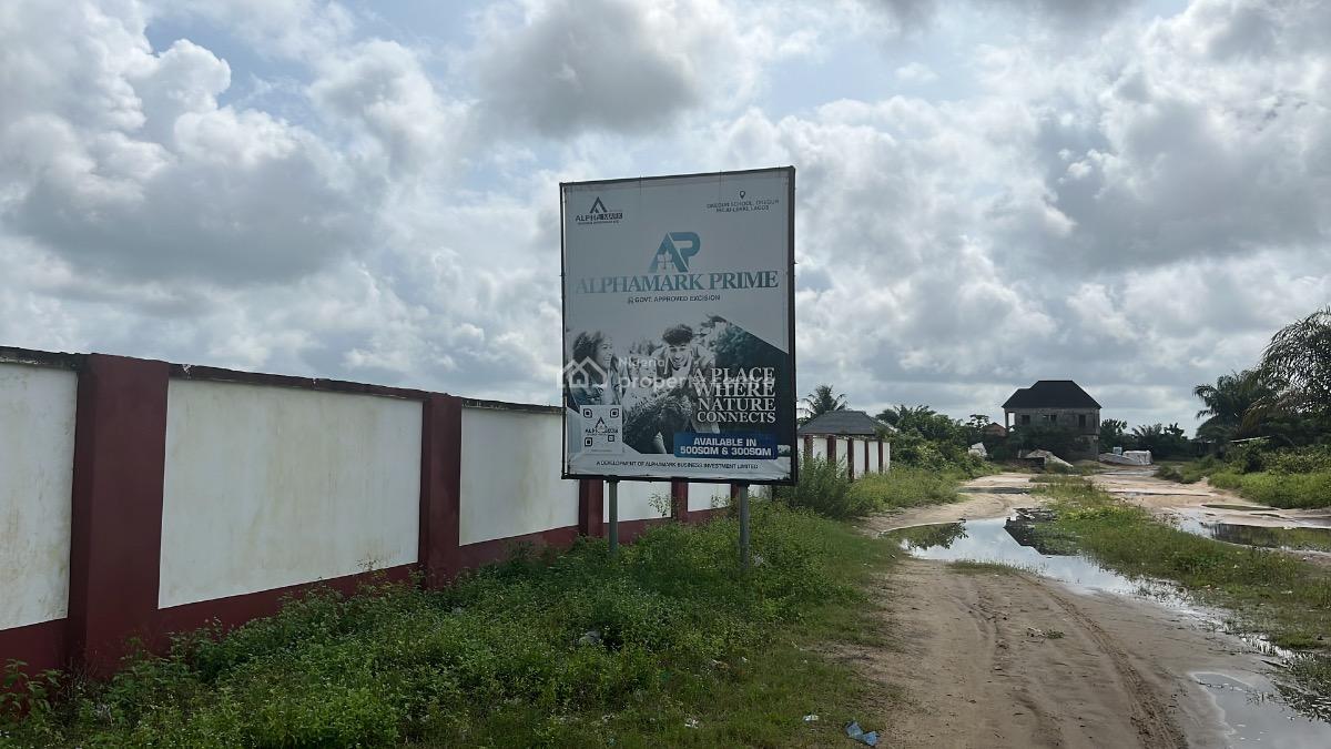 Buy and Build Estate with Government Approved Excision, Alphamark Prime Elerangbe, Ibeju Lekki, Lagos, Residential Land for Sale