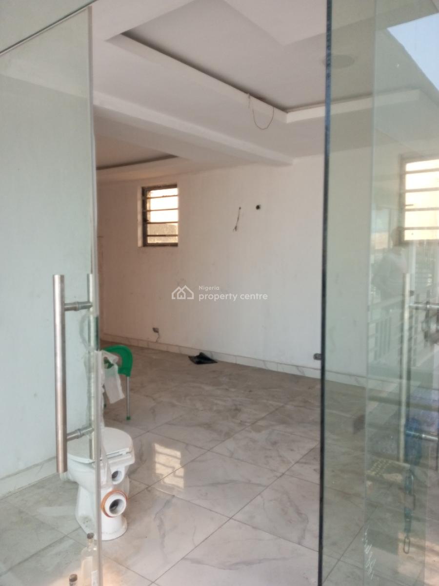 Newly Built Shop (double) Upstairs with Toilet in a Complex Facing Rd, Ado, Ajah, Lagos, Shop for Rent