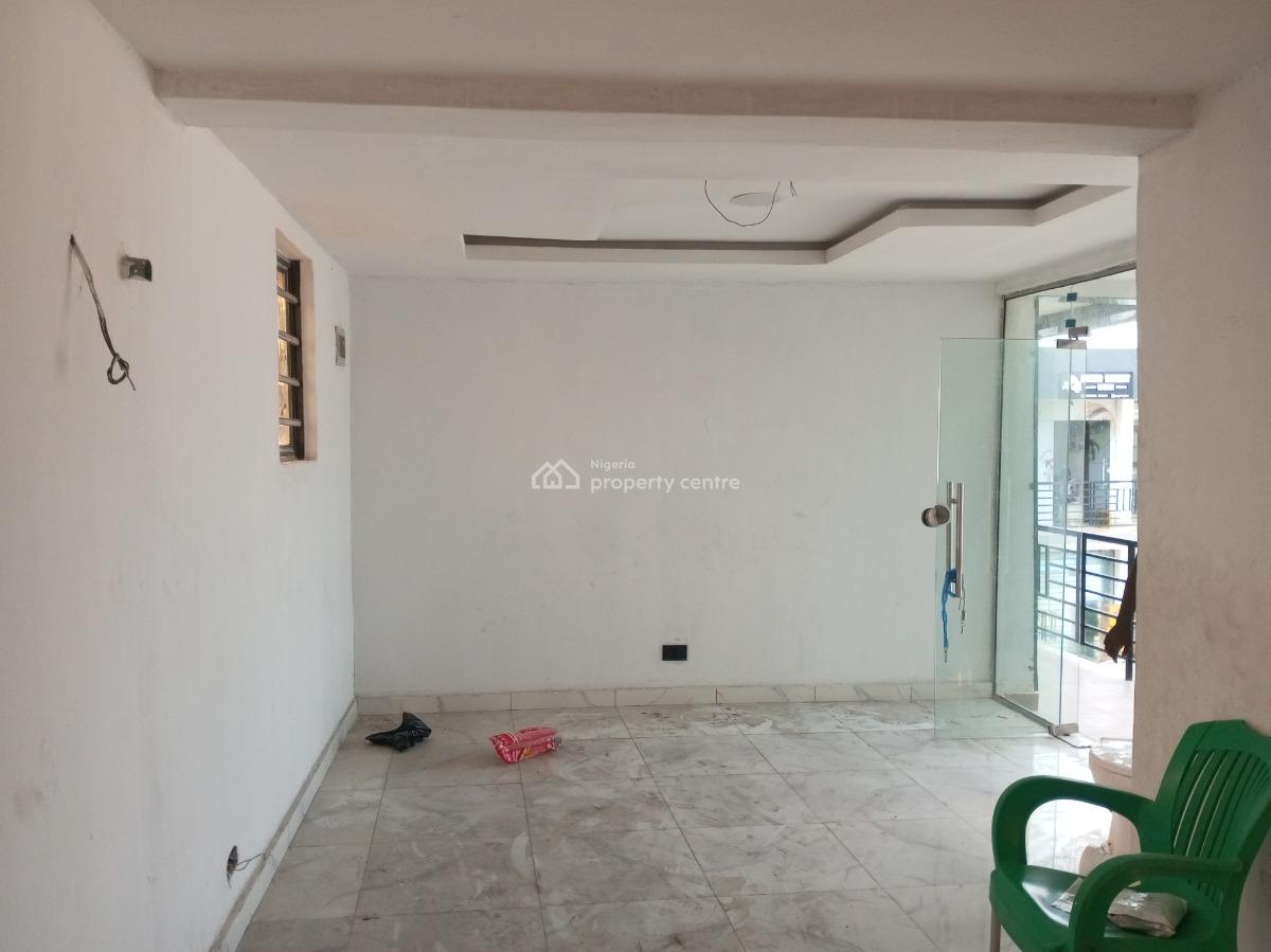Newly Built Shop (double) Upstairs with Toilet in a Complex Facing Rd, Ado, Ajah, Lagos, Shop for Rent