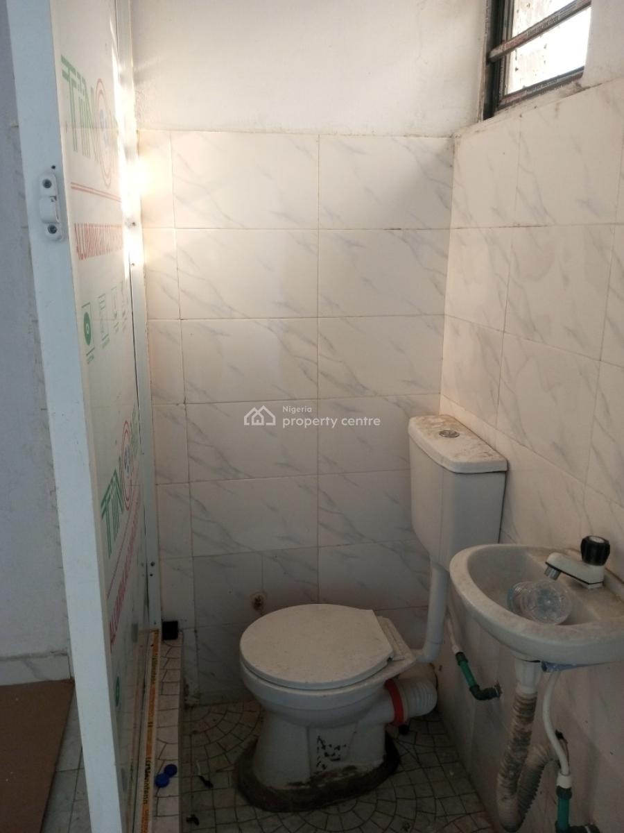 Newly Built Shop (double) Upstairs with Toilet in a Complex Facing Rd, Ado, Ajah, Lagos, Shop for Rent