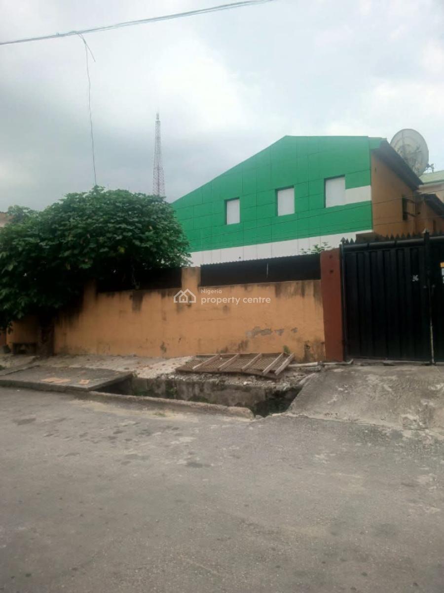 Mixed Use 6 Bedroom Detached Duplex, Ogundana Street, Off Allen Avenue, Allen, Ikeja, Lagos, Detached Duplex for Rent