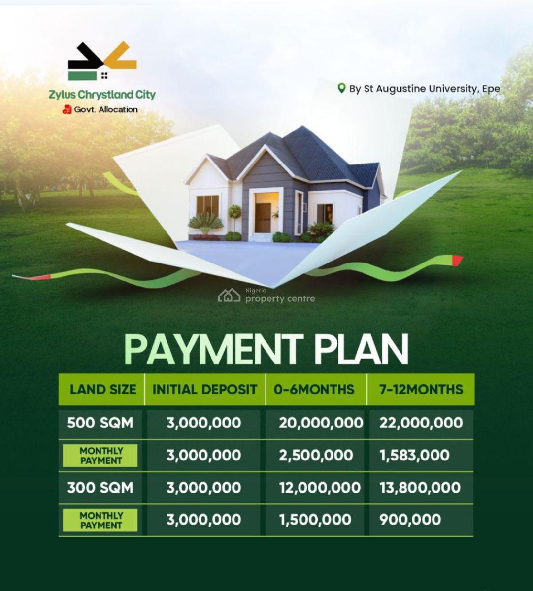 Mixed Use Land, Chrystland City By St Augustine University*, Epe, Lagos, Mixed-use Land for Sale