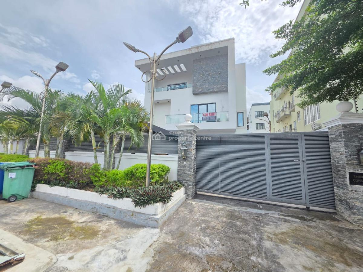 6 Bedrooms Fully Furnished Detached Duplex with Bq, Lekki Phase 1, Lekki, Lagos, Detached Duplex for Rent