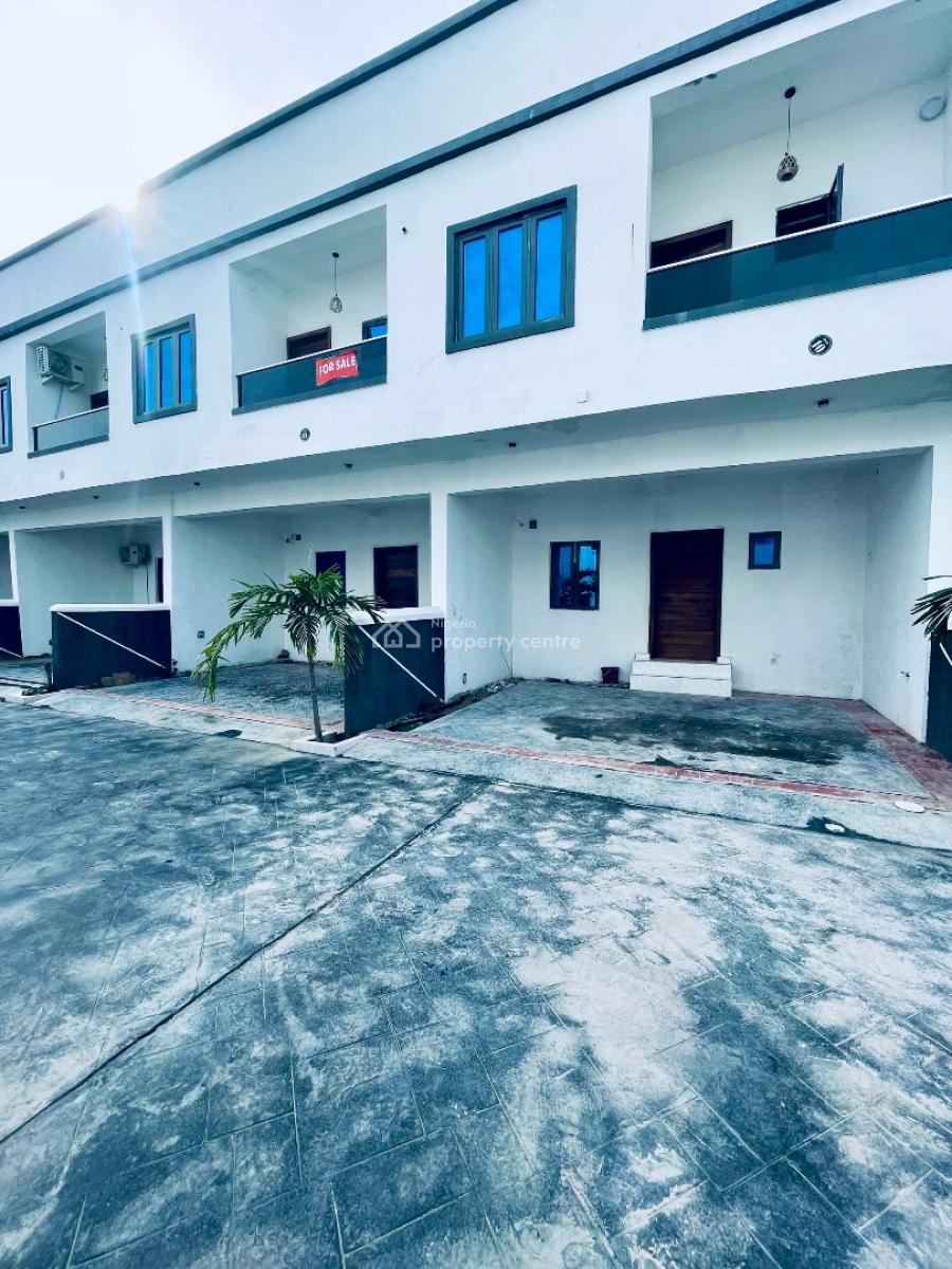 .	Modern 4-bedroom Terrace Duplex with Pool & Gym, Ajah, Lagos, Terraced Duplex for Sale