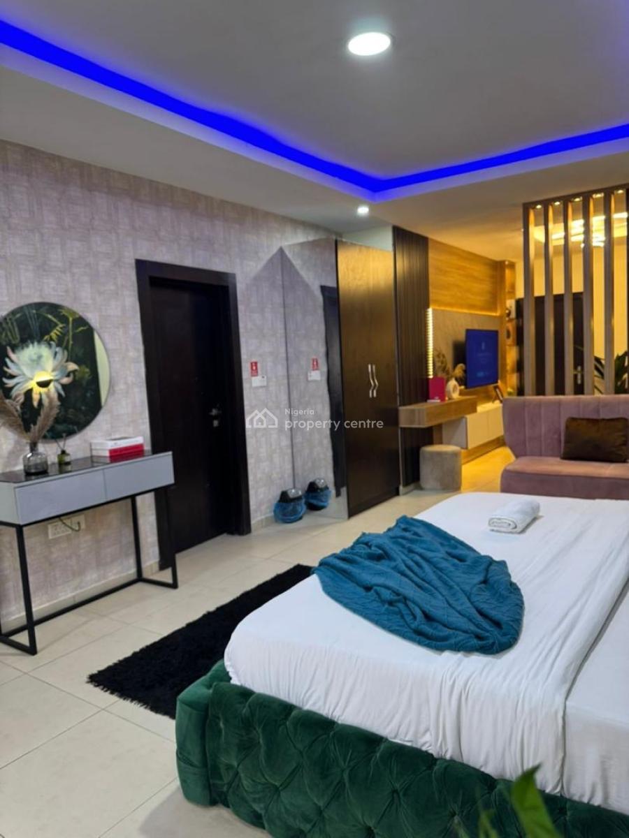 Fully Furnished 1 Bedroom En-suite Apartment, Ikate Elegushi, Lekki, Lagos, Mini Flat (room and Parlour) for Rent