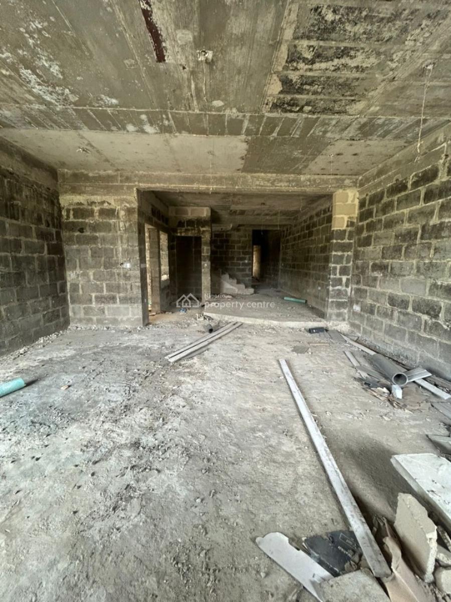 4-bedroom Semi-detached Duplex Carcass in Lekki, Lekki, Lagos, Semi-detached Duplex for Sale