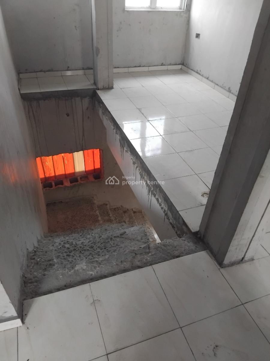 80% Done 4 Bedroom Detached Duplex with Big Space Totalling More Than a Plot, Inside Estate Off Addo Road, Ajah, Lagos, Detached Duplex for Sale