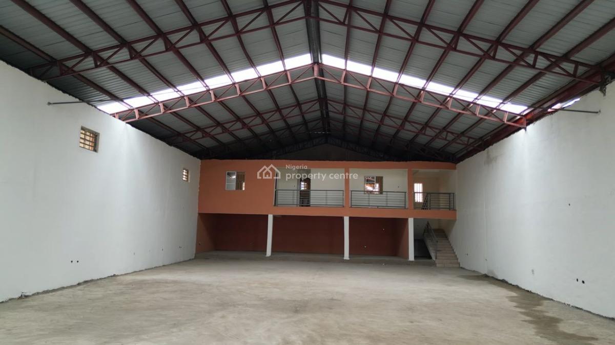 Warehouse/office/shop with Office Spaces En Suite, Dei-dei, Abuja, Warehouse for Rent