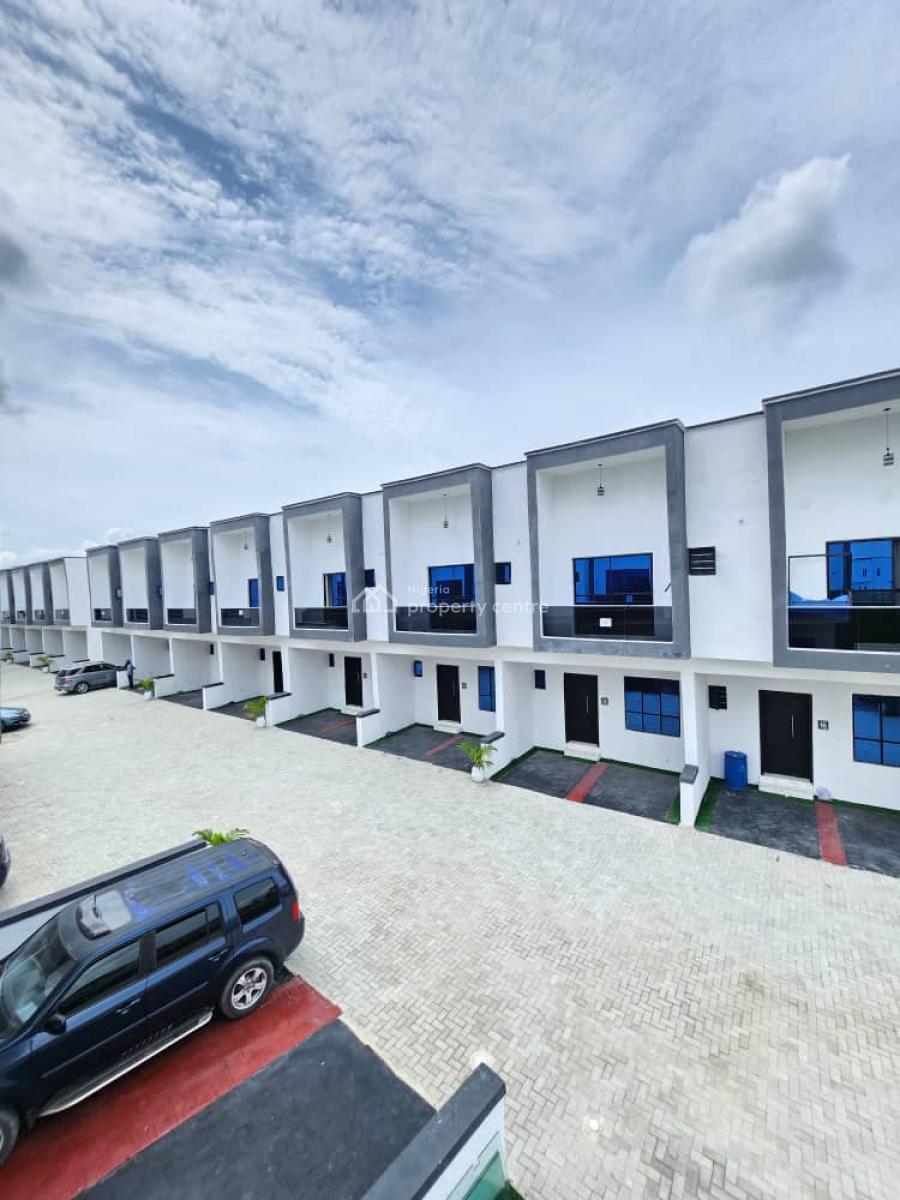 Newly Built 3 Bedroom Terrace Duplex  with Bq, Ajah, Lekki, Lagos, Terraced Duplex for Sale