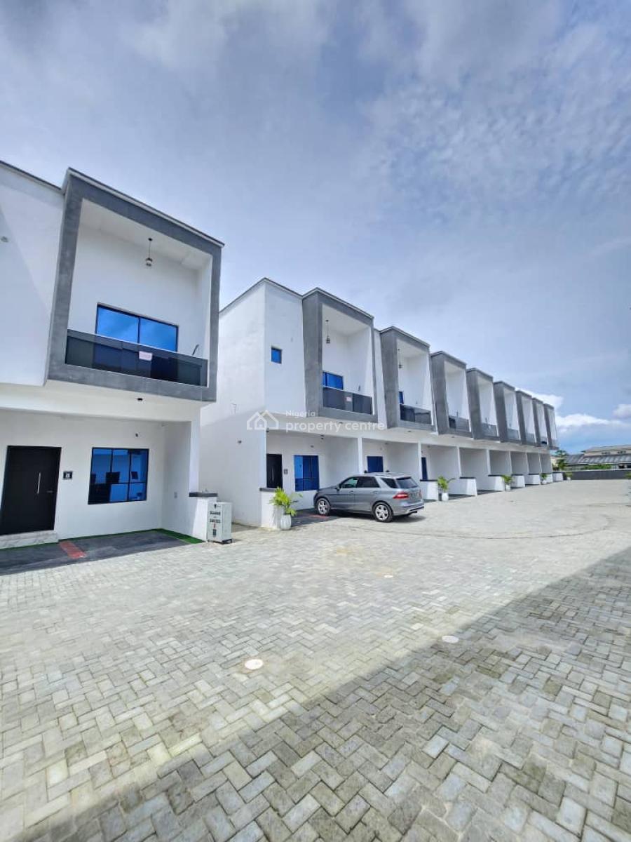 Newly Built 3 Bedroom Terrace Duplex  with Bq, Ajah, Lekki, Lagos, Terraced Duplex for Sale