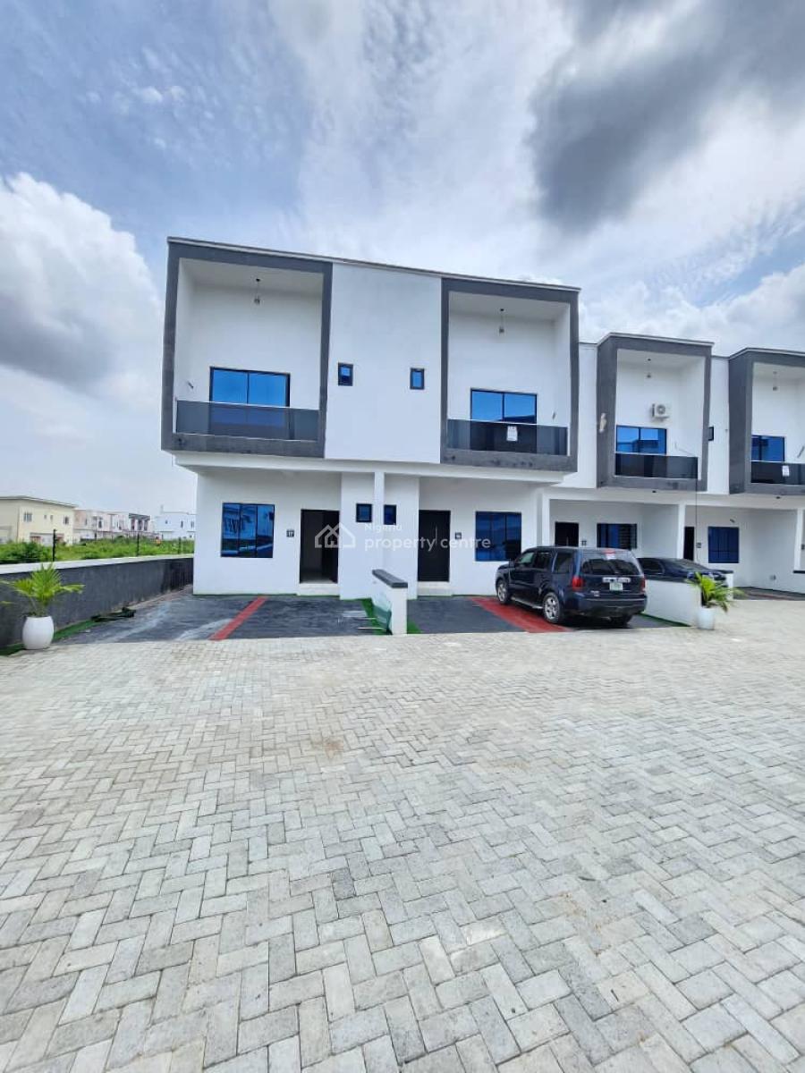 Newly Built 4 Bedroom Semi Detached Duplex  with Bq, Ajah, Lekki, Lagos, Semi-detached Duplex for Sale