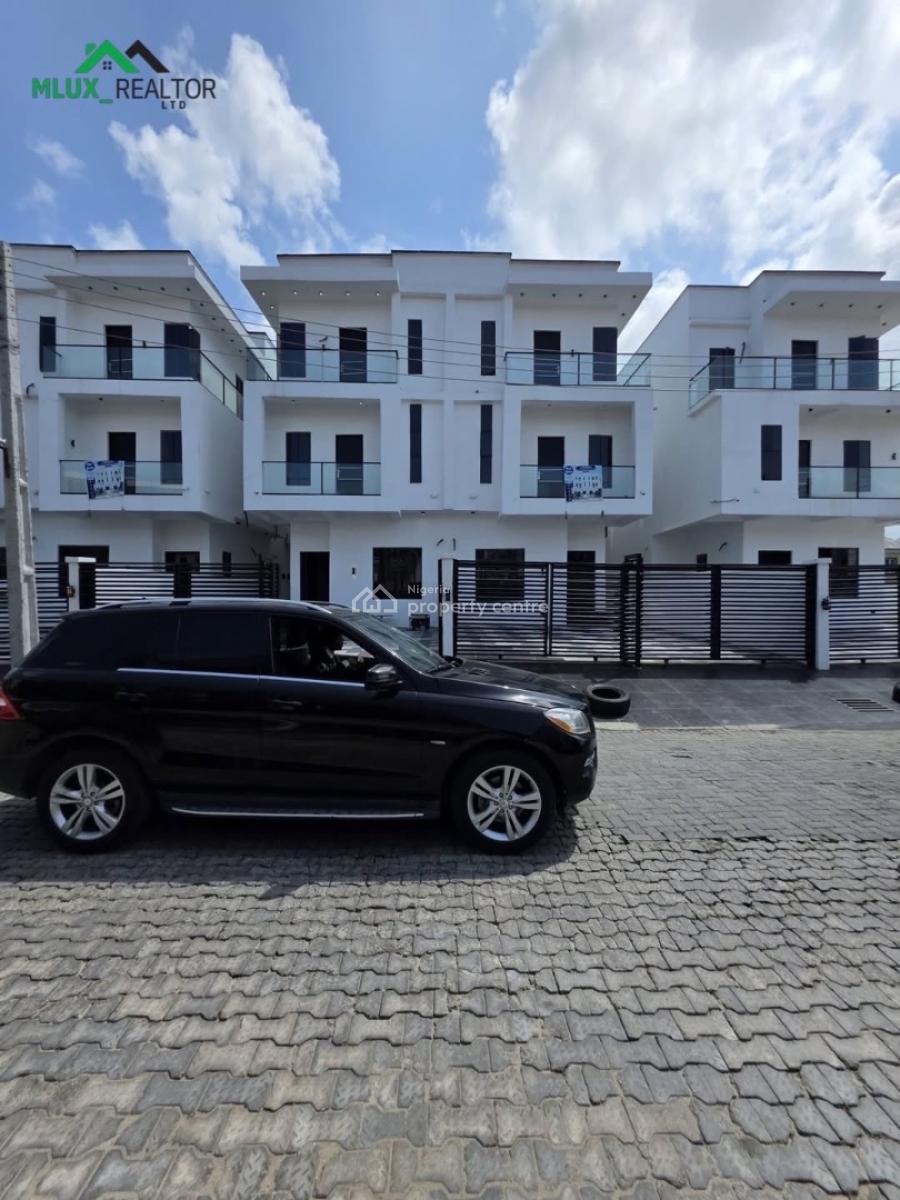 Executive 4 Bedroom Fully Detached Duplex with Bq, Chevron, Lekki, Lagos, Detached Duplex for Sale