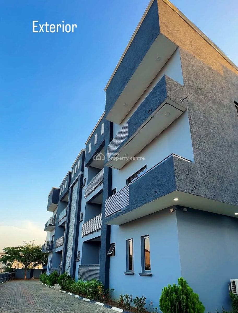 Tastefully Finished Furnished & Serviced 3-bedroom Apartment, Jahi, Abuja, Flat / Apartment for Rent