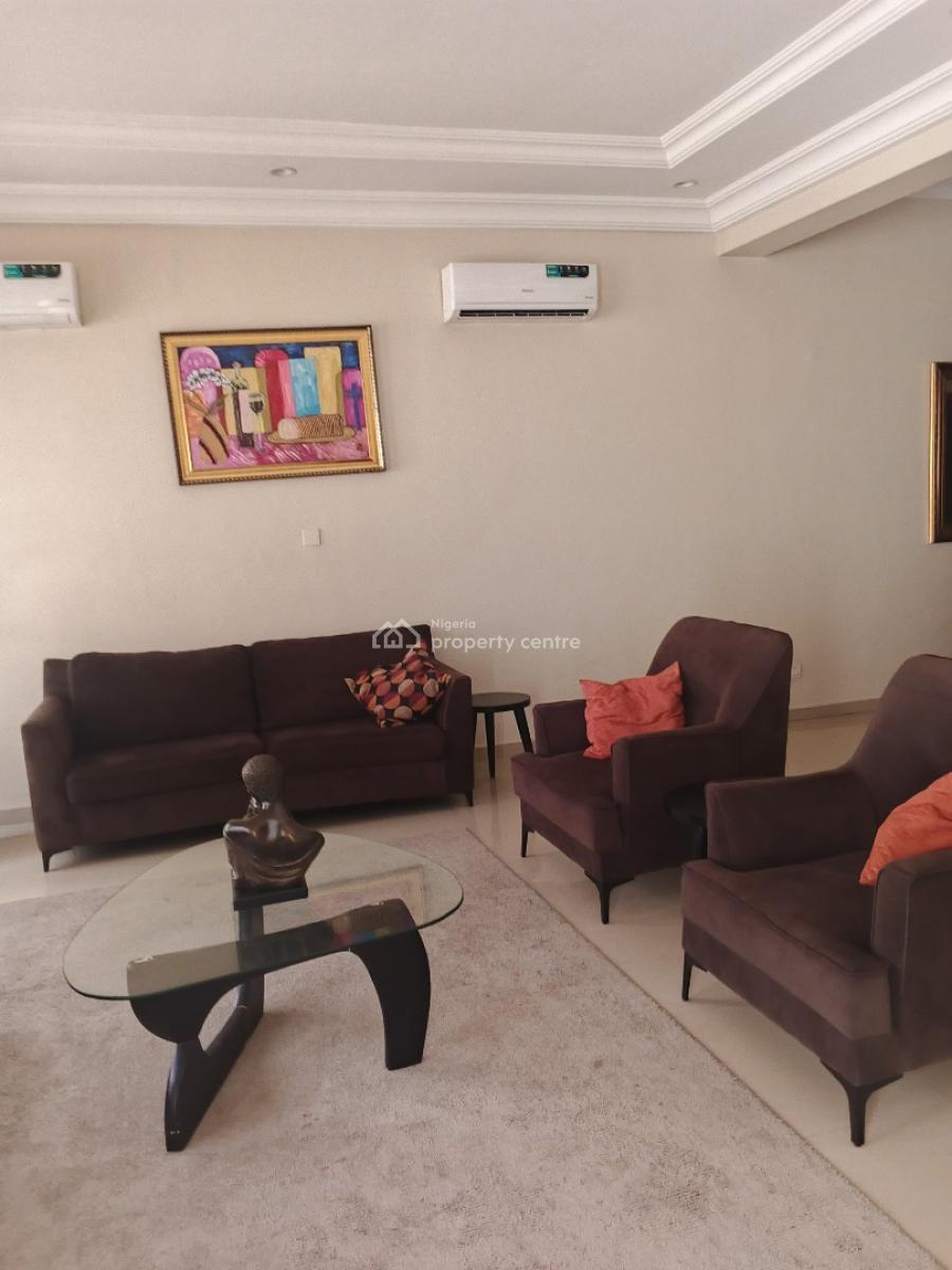 Luxury Fully Furnished & Serviced 4 Bedroom Terrace Duplex Without Bq, Wuse 2, Abuja, Terraced Duplex for Rent
