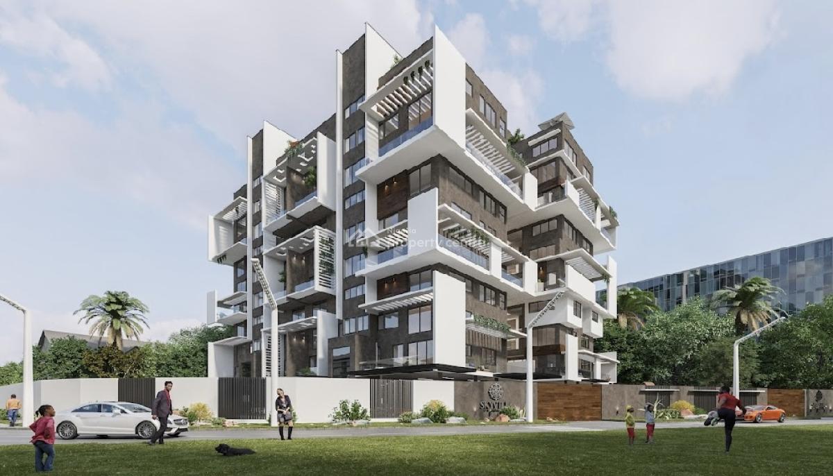 Skyvilla Off Plan 4 Bedroom Condominium, Off Bourdillion, Ikoyi, Lagos, Terraced Duplex for Sale