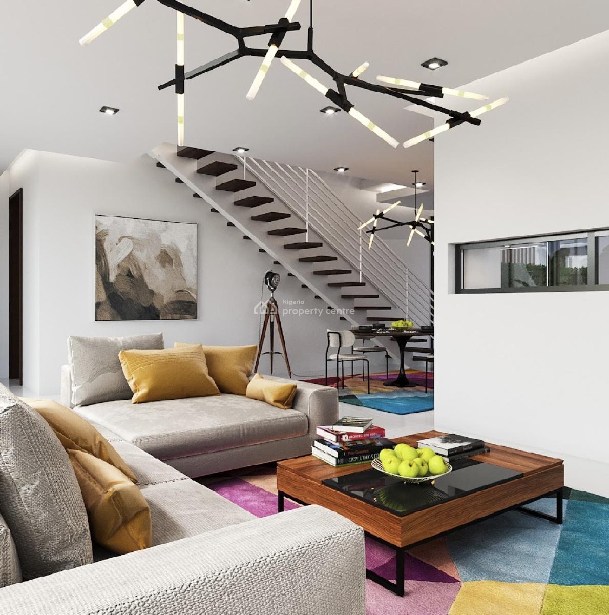 Skyvilla Off Plan 4 Bedroom Condominium, Off Bourdillion, Ikoyi, Lagos, Terraced Duplex for Sale