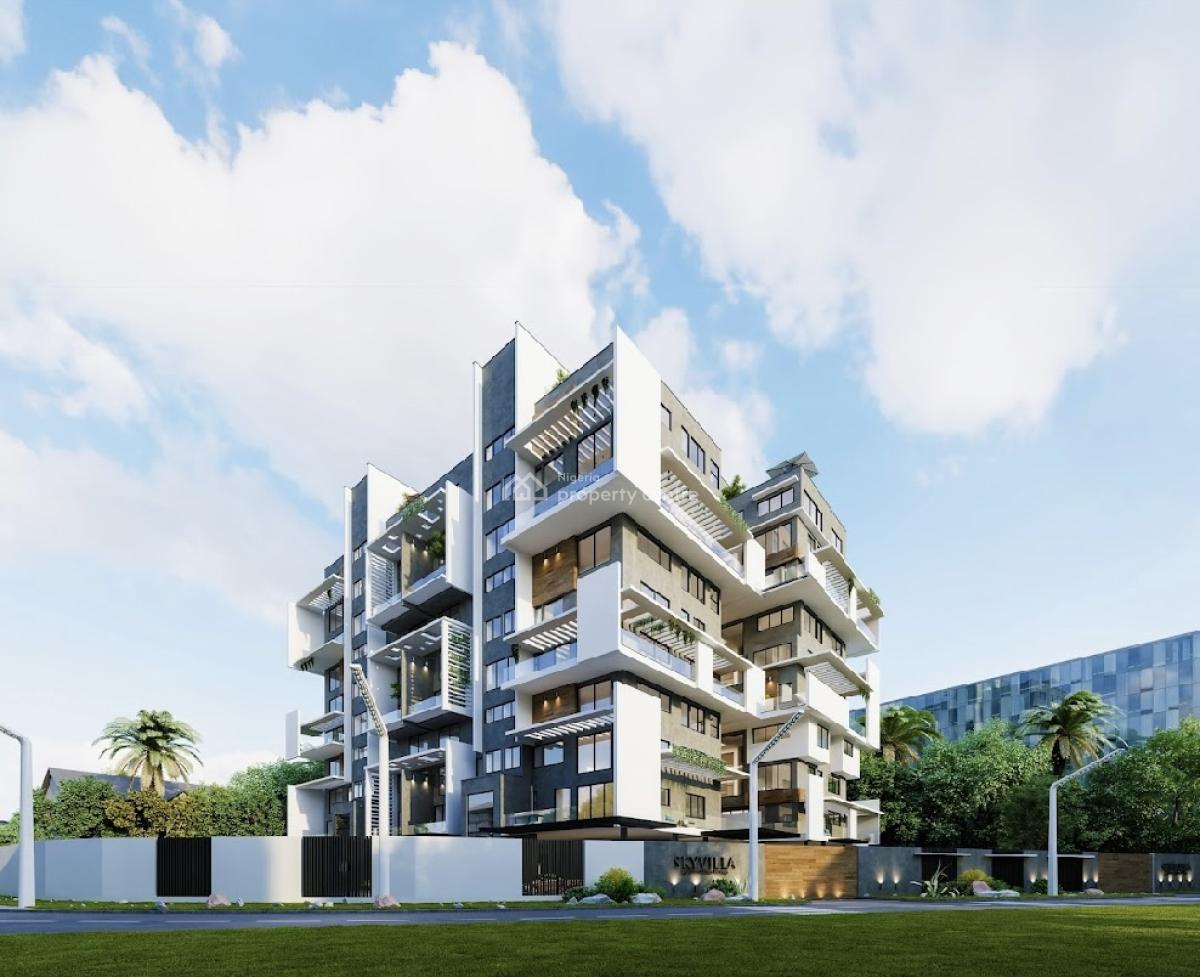 Skyvilla Off Plan 4 Bedroom Condominium, Off Bourdillion, Ikoyi, Lagos, Terraced Duplex for Sale