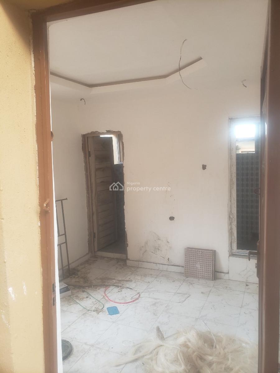 Executive New House Self Contain %90 Completed with All Round Tiles, Okeria, Ogba, Ikeja, Lagos, Self Contain (single Rooms) for Rent