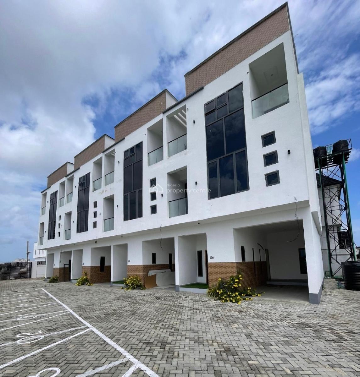 4 Bedroom Terrace Duplex, Chevron, Lekki, Lagos, Terraced Duplex for Sale