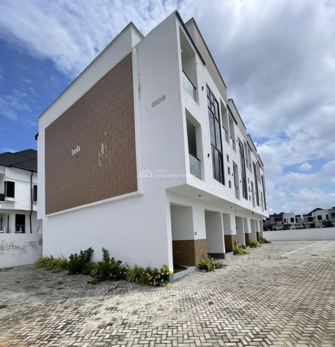 4 Bedroom Terrace Duplex, Chevron, Lekki, Lagos, Terraced Duplex for Sale