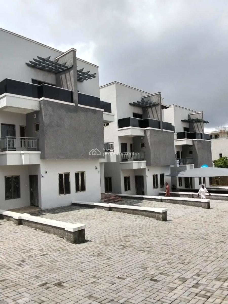 Premium 4-bedroom Terrace in Guzape, Guzape District, Abuja, Terraced Duplex for Sale