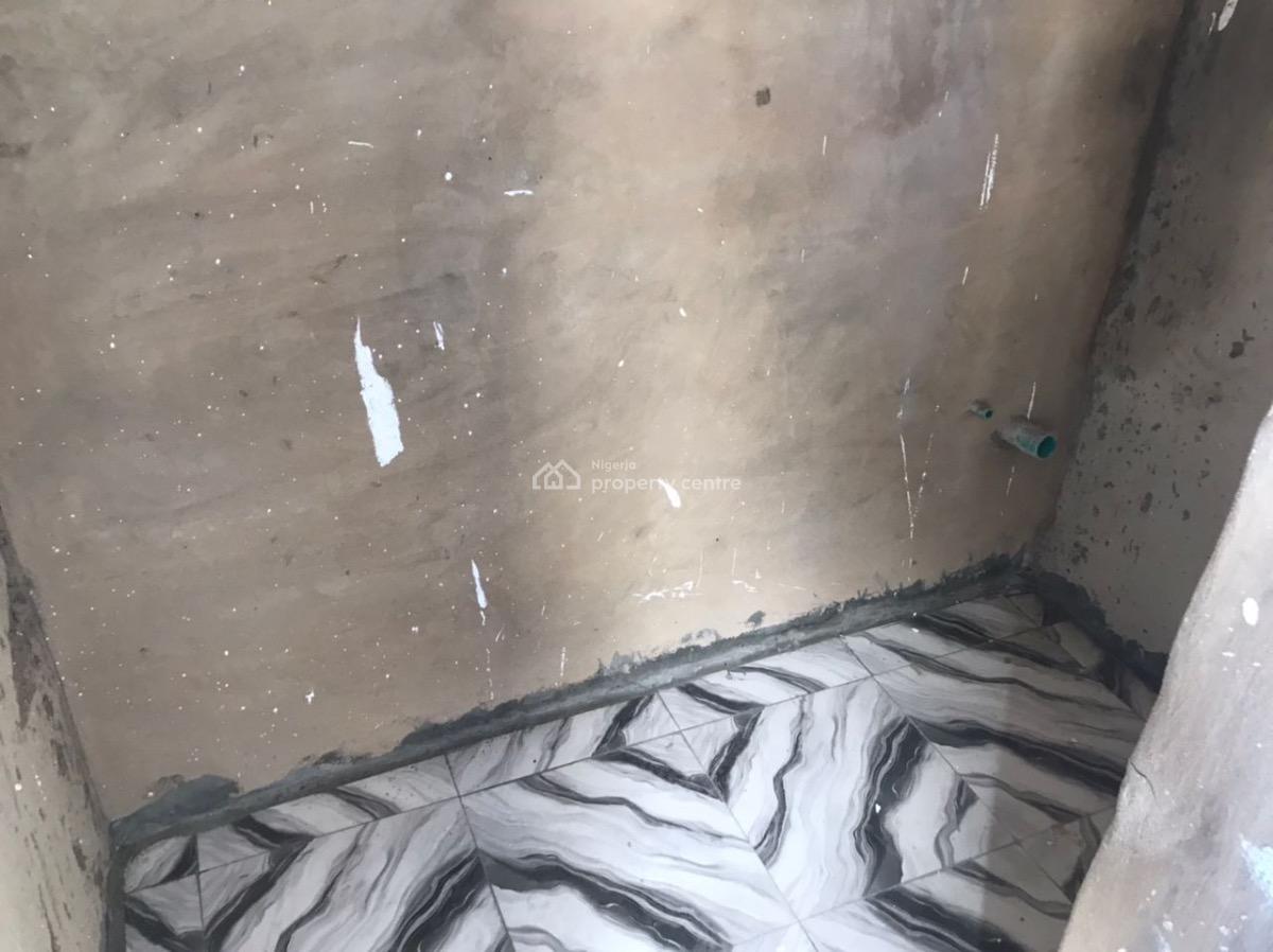 Newly Built Roomself Contained with Open Plan Kitchen  Upstairs, Shomolu, Lagos, Self Contain (single Rooms) for Rent