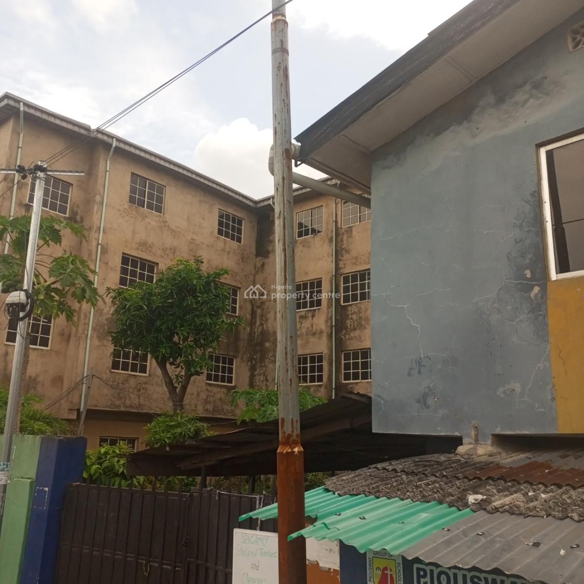 a Nur and Sec. School Building on Approximately 3 Plot of Land, Off Coker Road, Coker, Surulere, Lagos, School for Sale