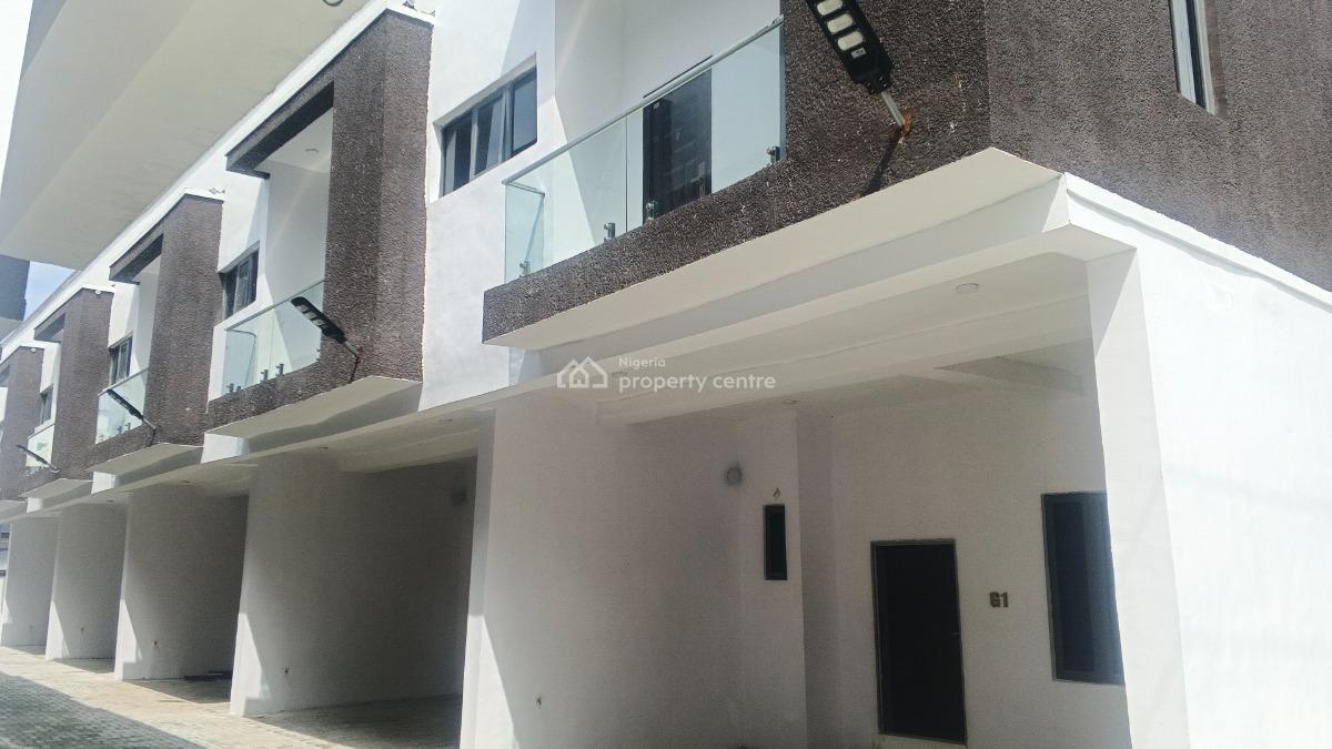 Newly Built 4 Bedrooms Terrace Duplex House, Behind Blenco Supermarket, Sangotedo, Ajah, Lagos, Terraced Duplex for Sale