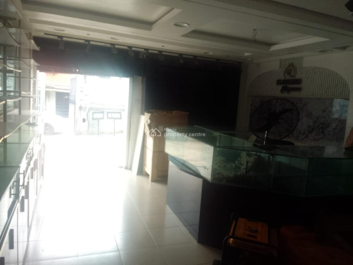 Ground Floor Shop Space of 90sqm for Commercial/office, on Toyin Street, Ikeja, Lagos, Office Space for Rent