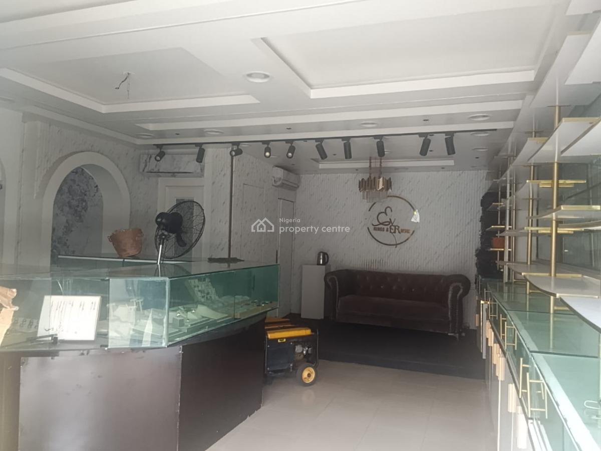 Ground Floor Shop Space of 90sqm for Commercial/office, on Toyin Street, Ikeja, Lagos, Office Space for Rent