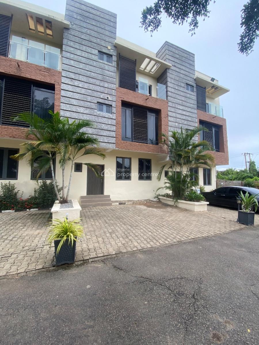 4 Bedroom Terrace Duplex, Guzape Main, Guzape District, Abuja, Flat / Apartment for Rent