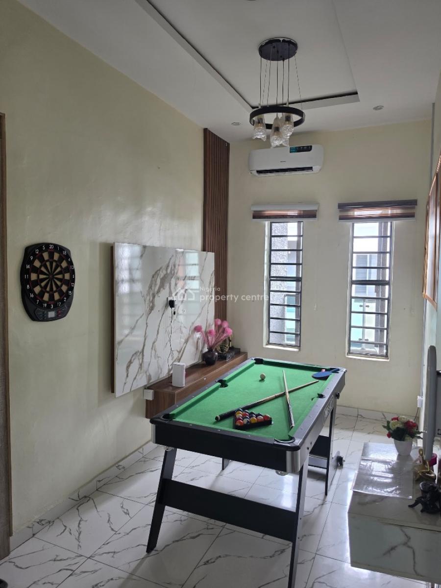 Fully Serviced,furnished 4 Bedrooms Terrace Duplex with Pool and Gym, Harris Drive, Vgc, Lekki, Lagos, Terraced Duplex for Rent