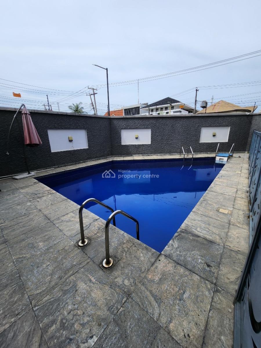 Serviced 4 Bedroom Terrace Duplex with Swimming Pool, Off Admiralty Way, Lekki Phase 1, Lekki, Lagos, Terraced Duplex for Rent