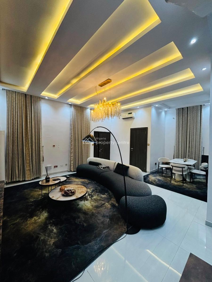 Fully Furnished 4 Bedroom Semi-detached Duplex, Chevron, Lekki, Lagos, Semi-detached Duplex for Sale