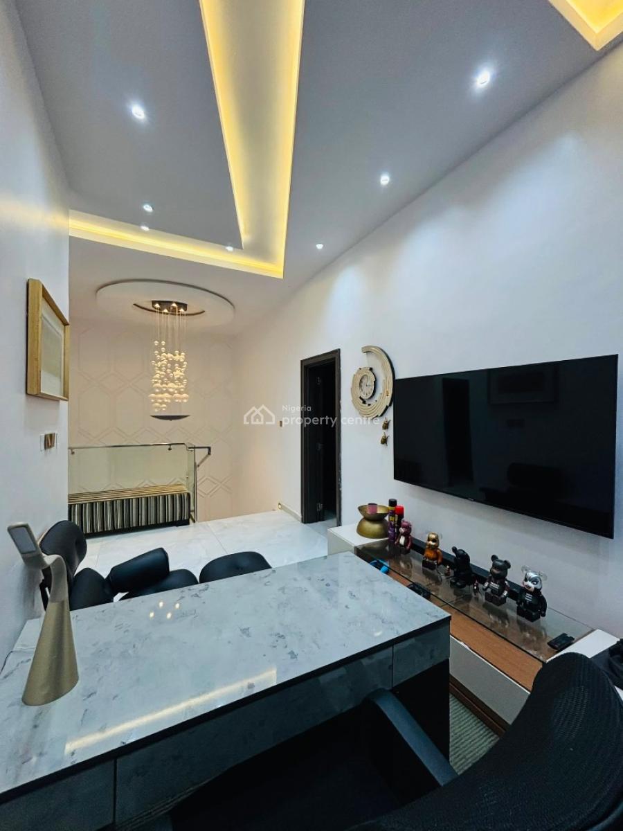 Fully Furnished 4 Bedroom Semi-detached Duplex, Chevron, Lekki, Lagos, Semi-detached Duplex for Sale