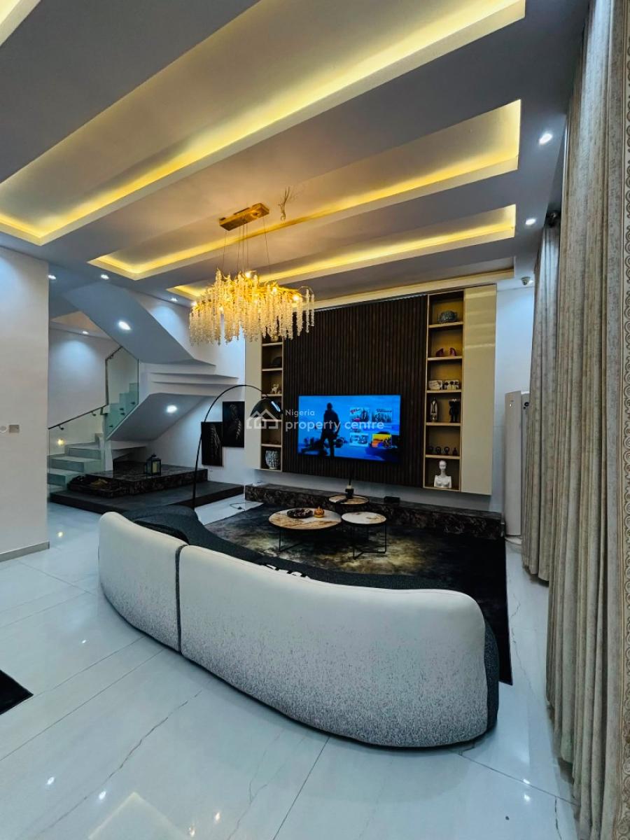 Fully Furnished 4 Bedroom Semi-detached Duplex, Chevron, Lekki, Lagos, Semi-detached Duplex for Sale