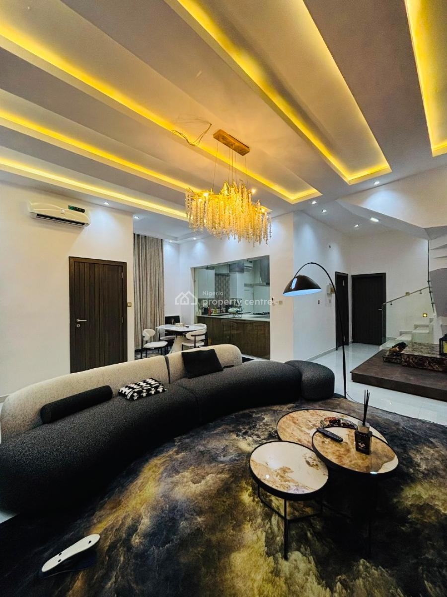 Fully Furnished 4 Bedroom Semi-detached Duplex, Chevron, Lekki, Lagos, Semi-detached Duplex for Sale